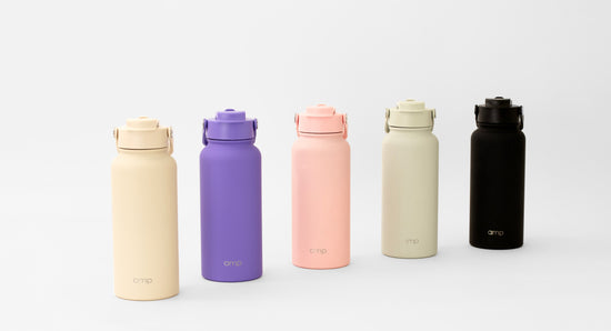 Amp Water Bottle pink