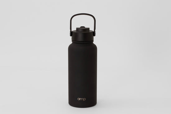 Amp Water Bottle black